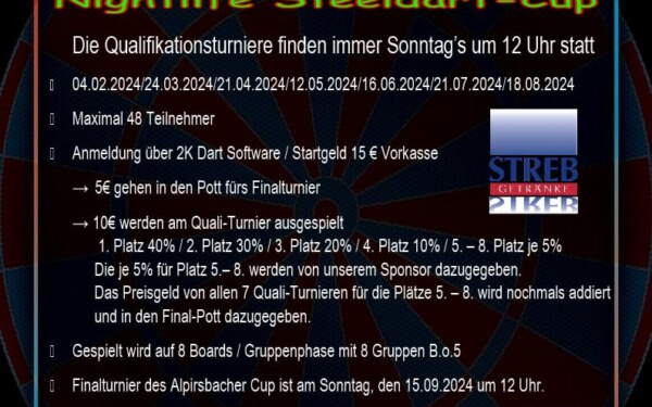 Alpirsbacher Steeldart Cup