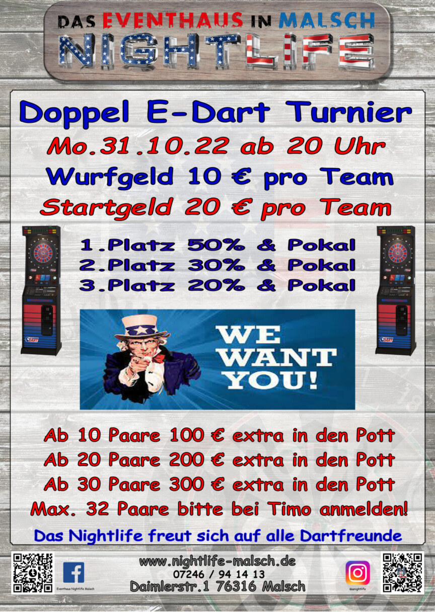 doppep e-dart turnier