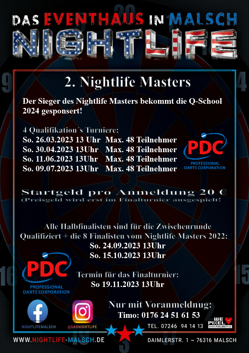 nightlife master-dart 23